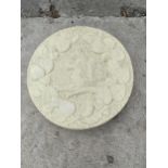 AN AS NEW EX DISPLAY CONCRETE 'SQUIRREL' STEPPING STONE/PLAQUE *PLEASE NOTE VAT TO BE PAID ON THIS