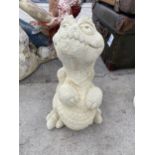 AN AS NEW EX DISPLAY CONCRETE 'SPIKE DRAGON' *PLEASE NOTE VAT TO BE PAID ON THIS ITEM*