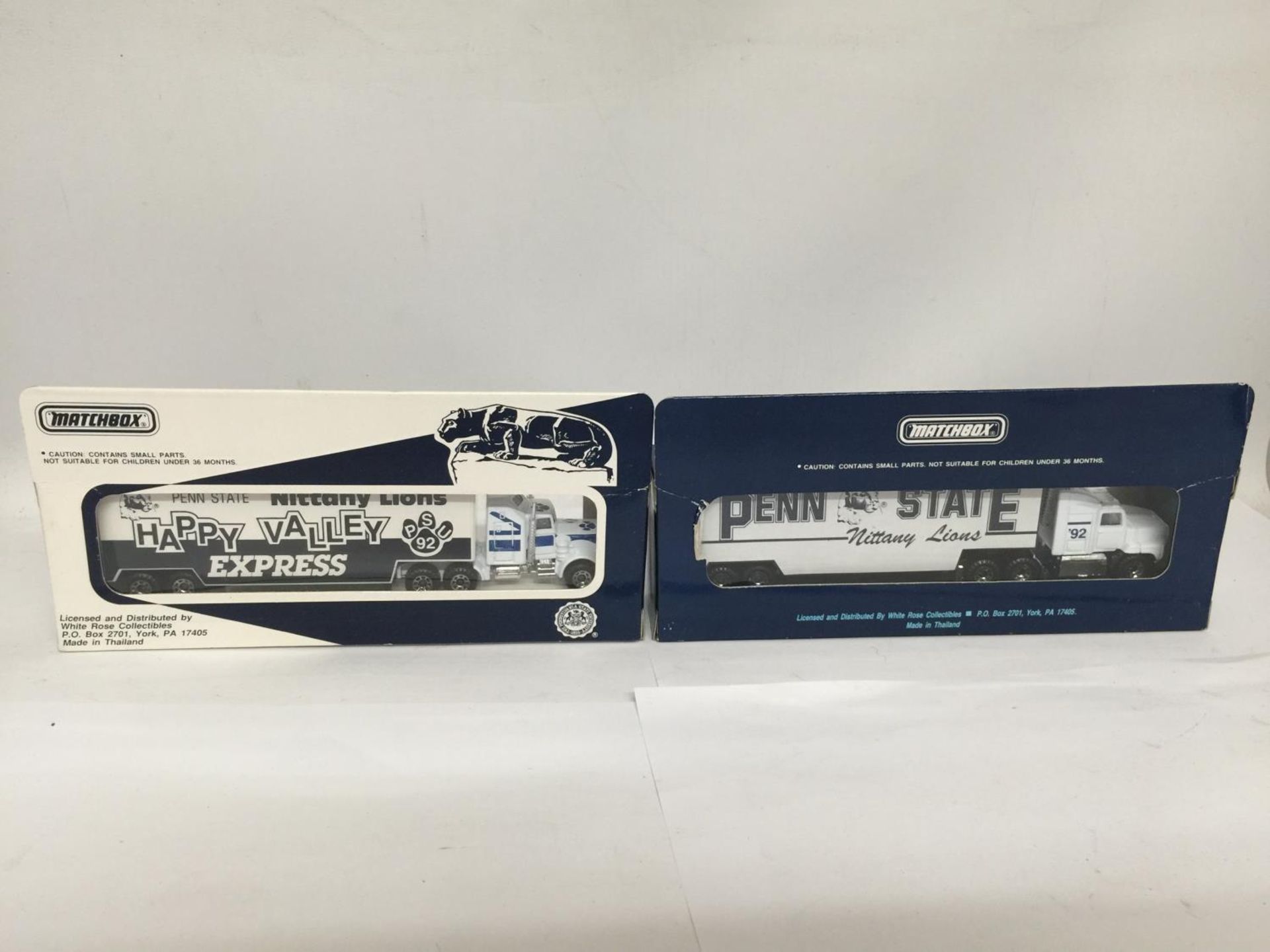 TWO BOXED MATCHBOX CONVOY TRUCKS - 1992 LIMITED EDITION - Image 2 of 2