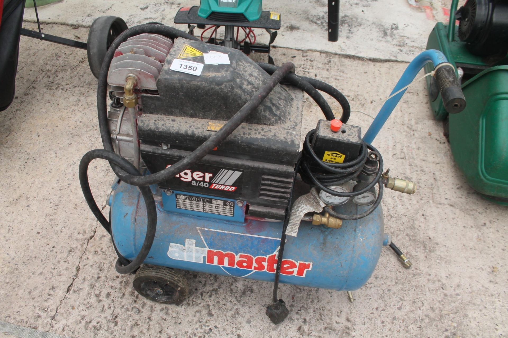 AIRMASTER COMPRESSOR (WORKING) NO VAT