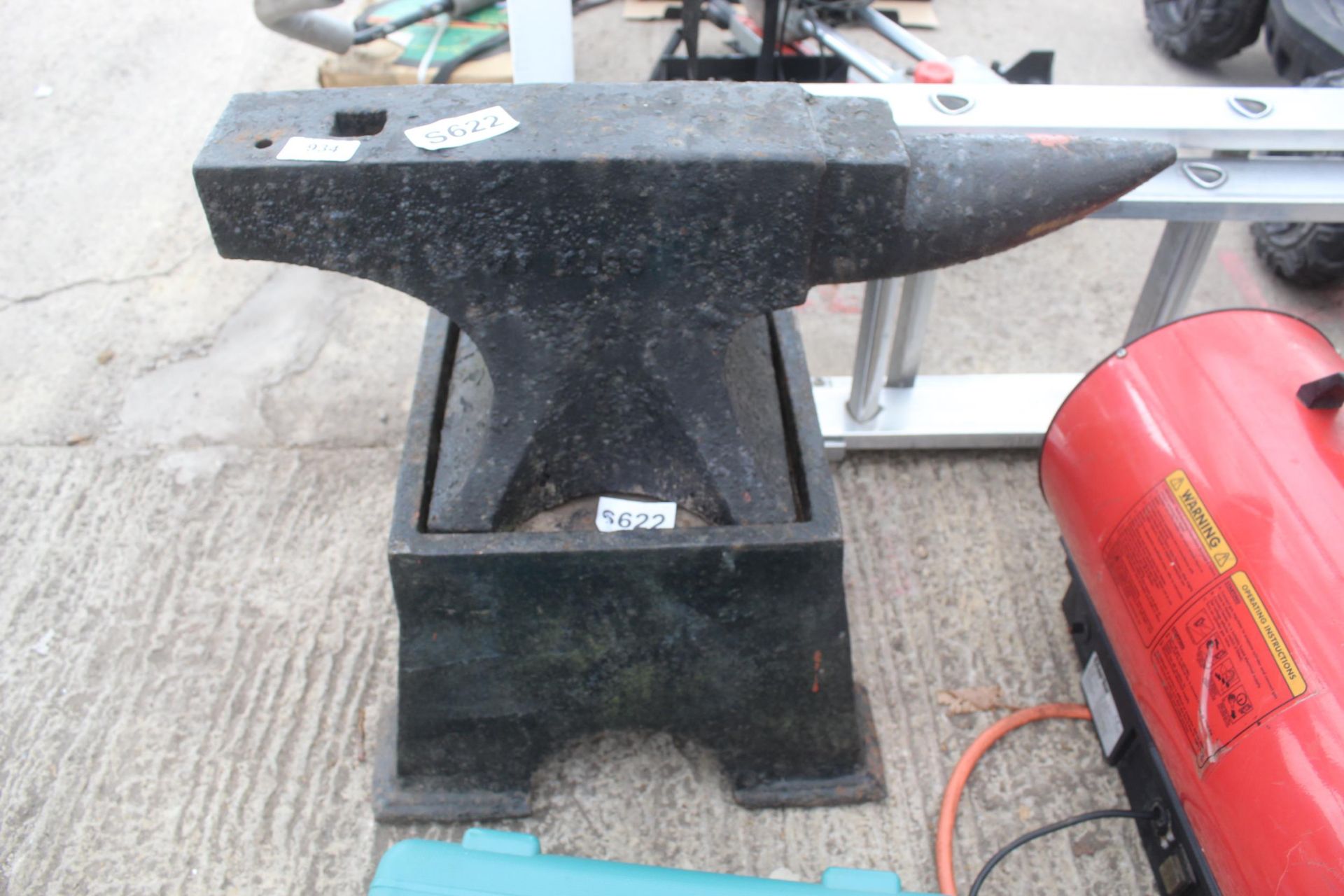 BROOKS ANVIL AND STAND NO VAT