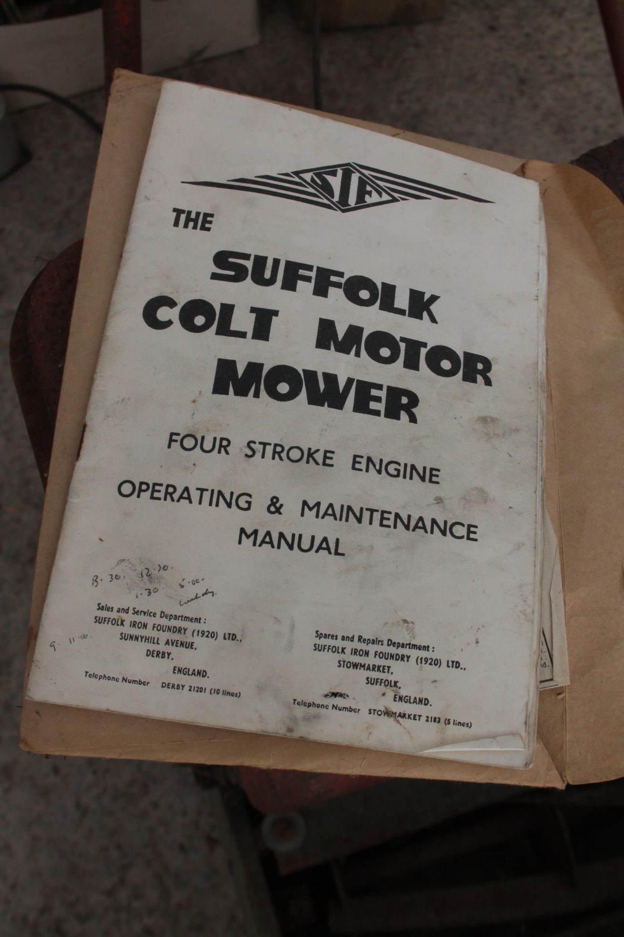 SUFFOLK COLT LAWN MOWER NO VAT - Image 3 of 3