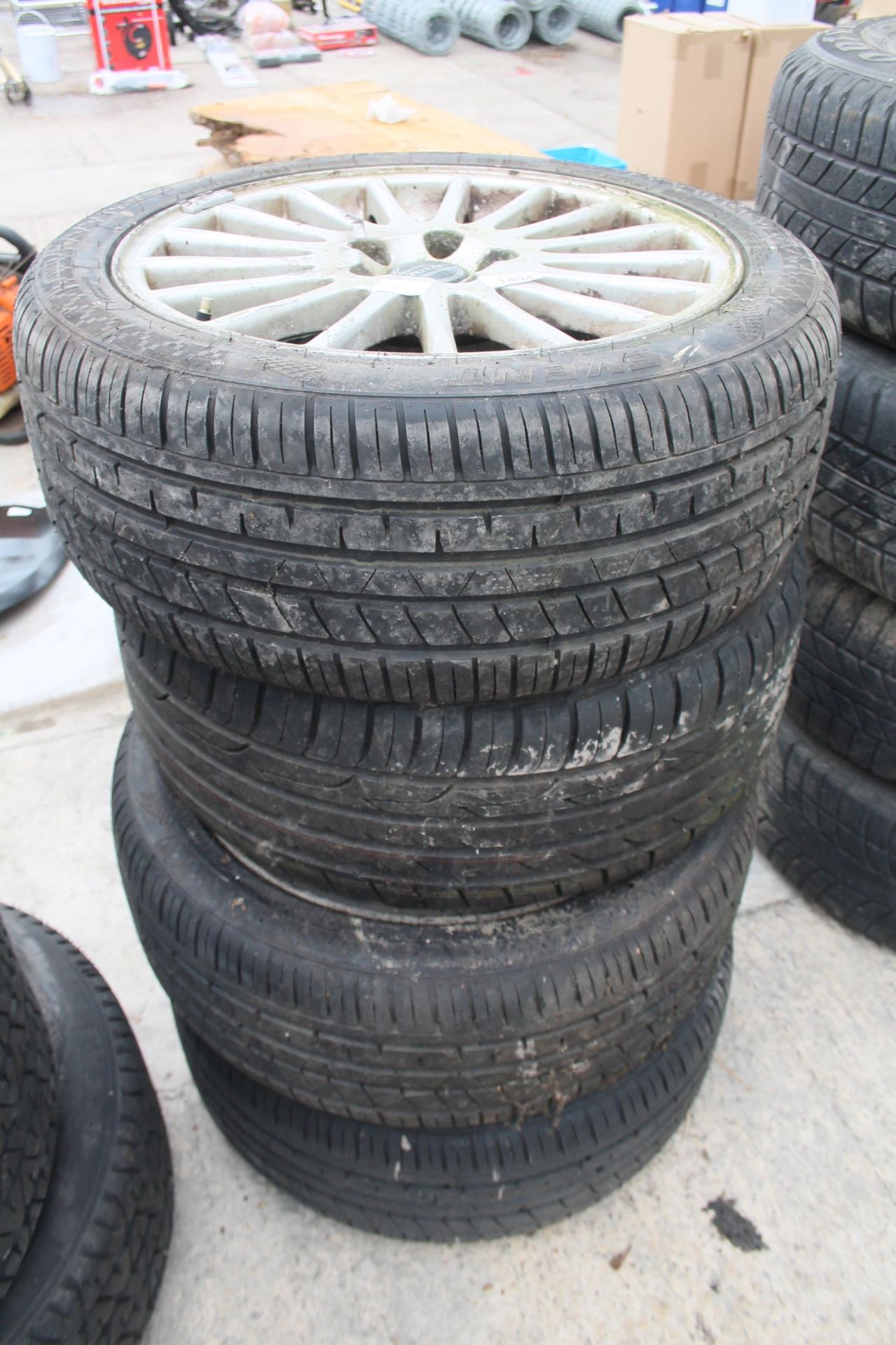 4 VOLVO TYRES NO VAT