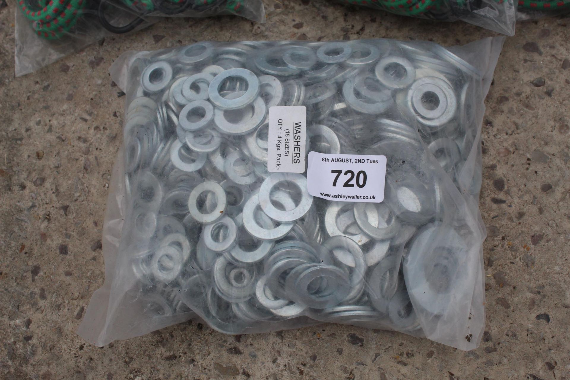 BAG OF WASHERS + VAT