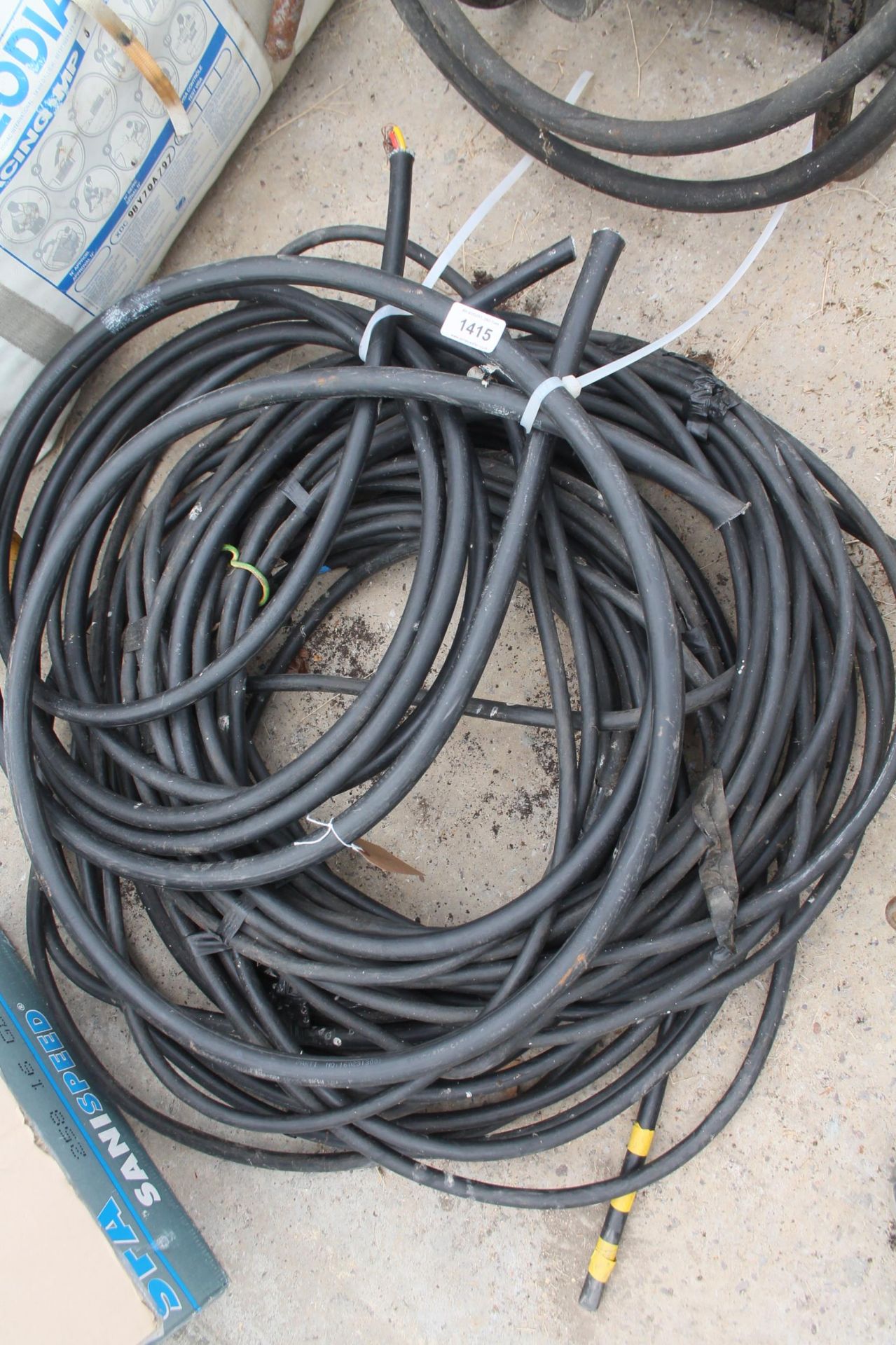 QUANTITY OF ARMOURED CABLE NO VAT