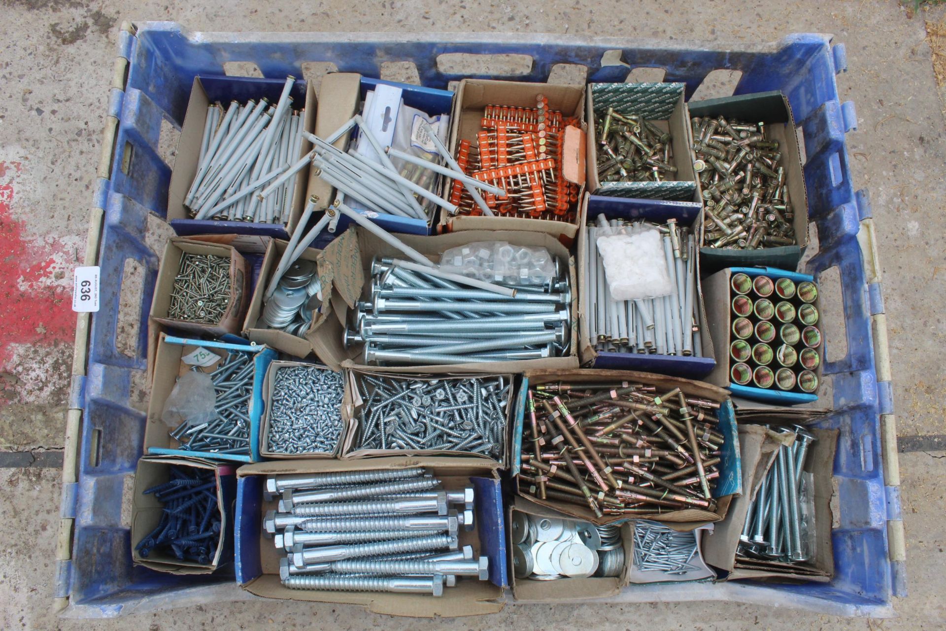 ASSORTED BOLTS AND SCREWS - PLUS VAT