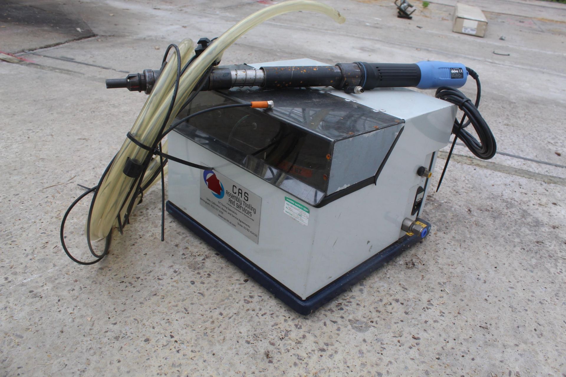 VISUMATIC SCREW FEEDER WITH GUN NO VAT