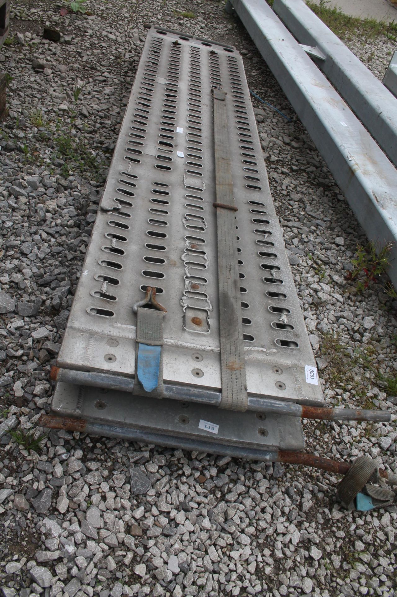 PAIR OF RAMPS 7'6" LONG X 22" WIDE NO VAT