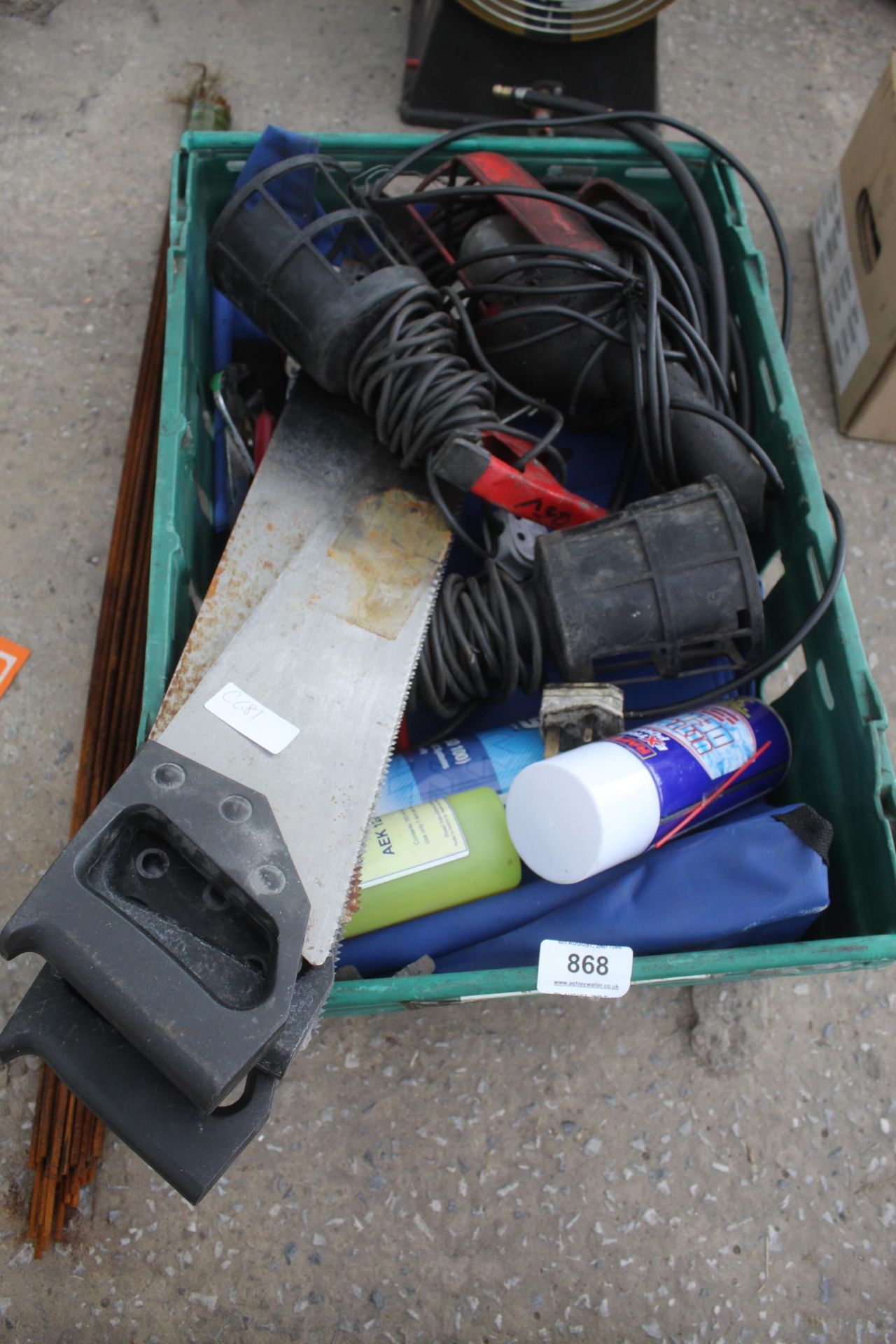 CRATE OF MISCELLANEOUS ITEMS NO VAT