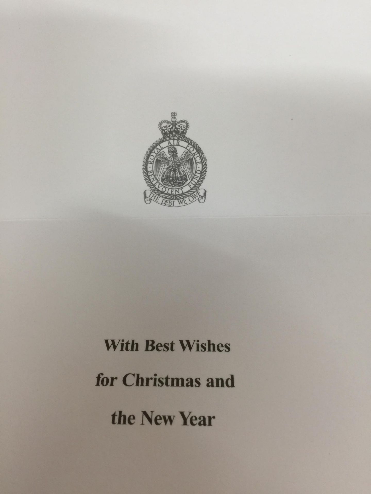 A LARGE QUANTITY OF RAF CHRISTMAS CARDS - Image 2 of 5