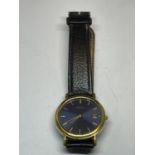 A SEIKO CALENDAR WRIST WATCH SEEN WORKING BUT NO WARRANTY