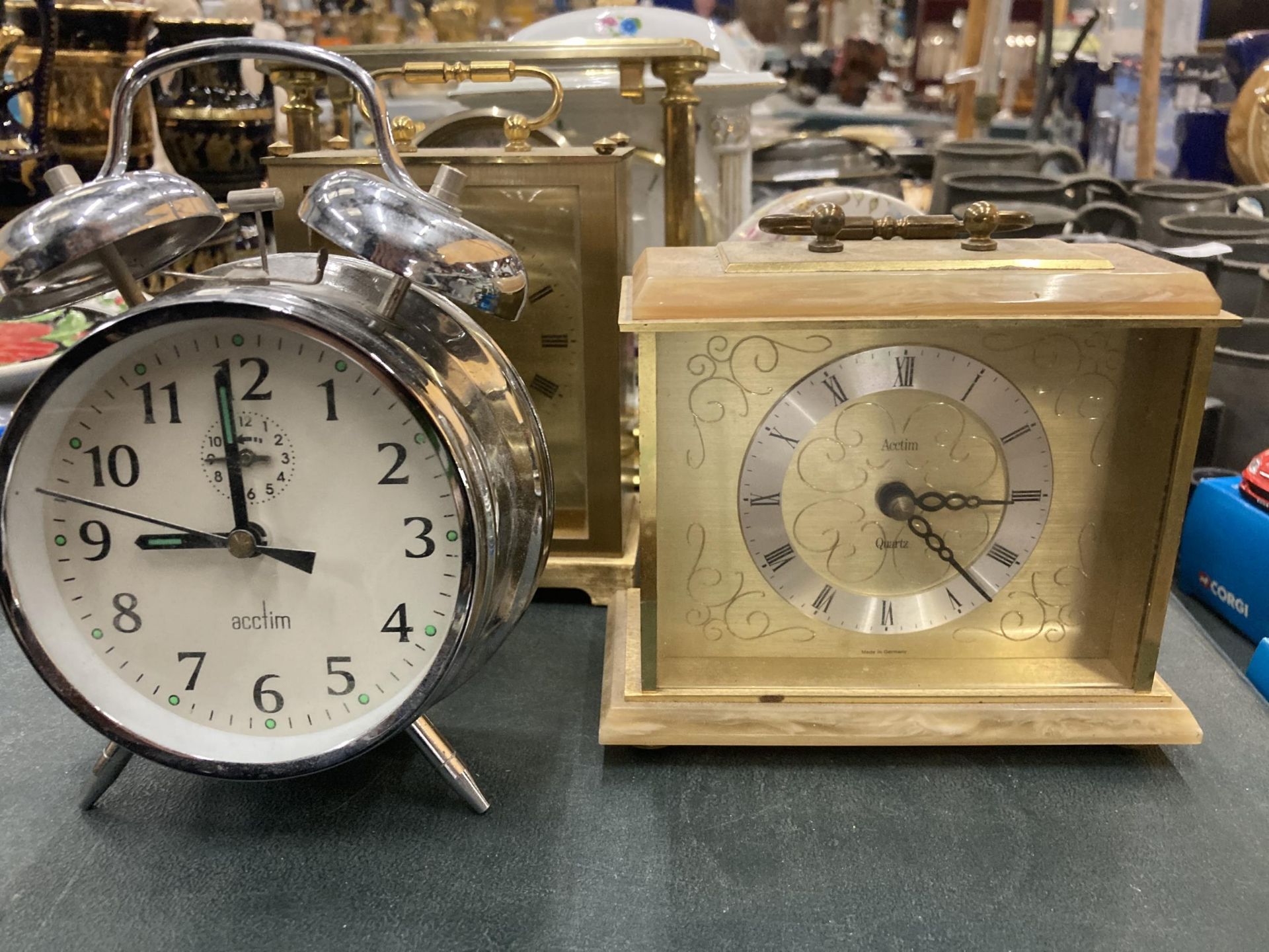 A COLLECTION OF VINTAGE CLOCKS - ACCTIM ETC - Image 3 of 5