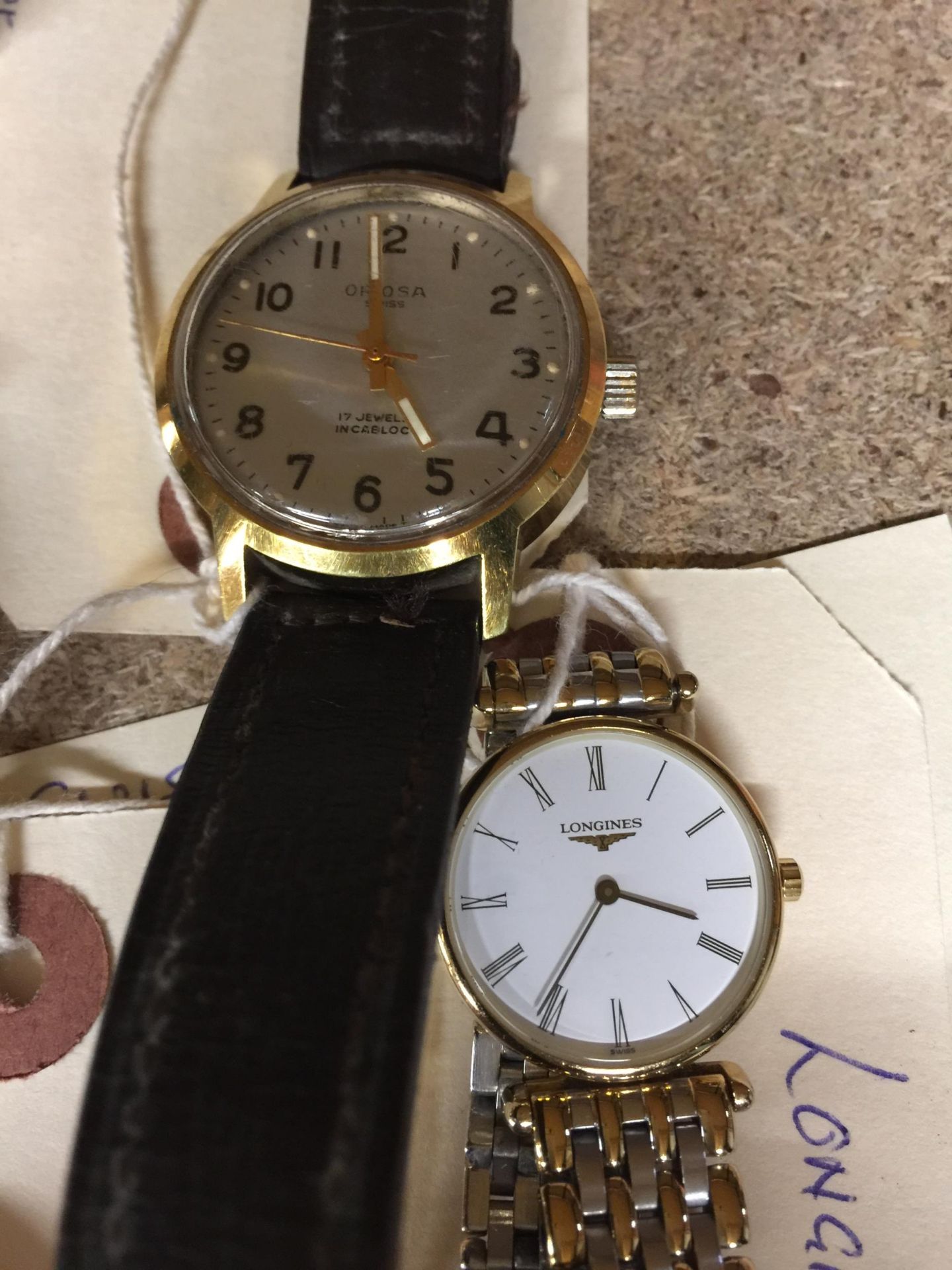 SIX COLLECTABLE WRISTWATCHES TO INCLUDE LONGINES, SEKONDA, ROTARY, ETC - Image 4 of 5