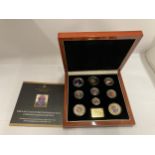 A BOXED SET OF THE LONDON MINT OFFICE 'THE LAST FACE OF BRITISH PREDECIMAL COINAGE GOLDEN EDITION