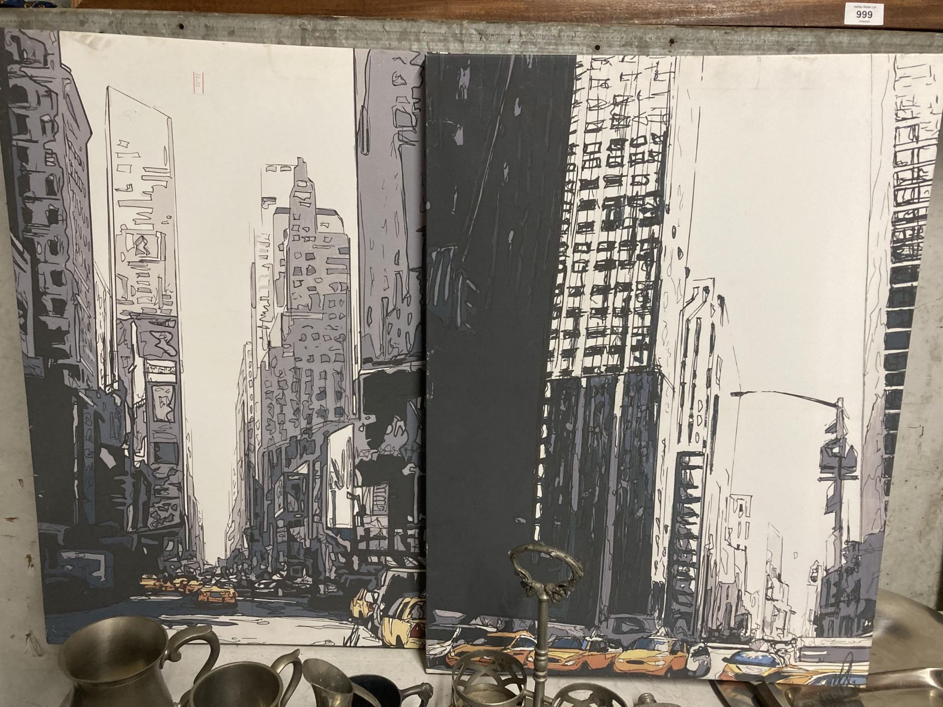 TWO CANVASSES OF CITY STREETS