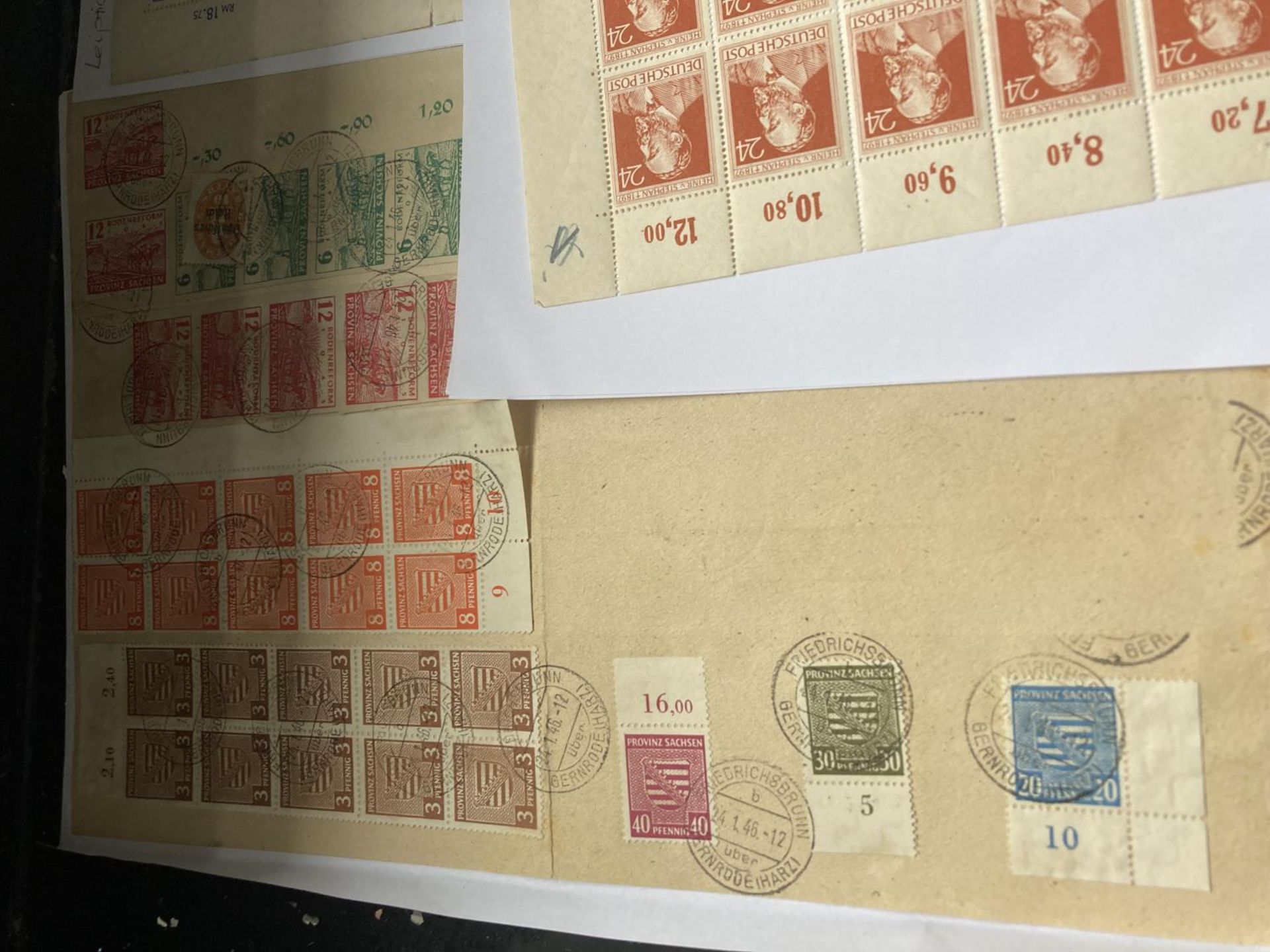 A QUANTITY OF VARIOUS GERMAN STAMPS - Image 2 of 7