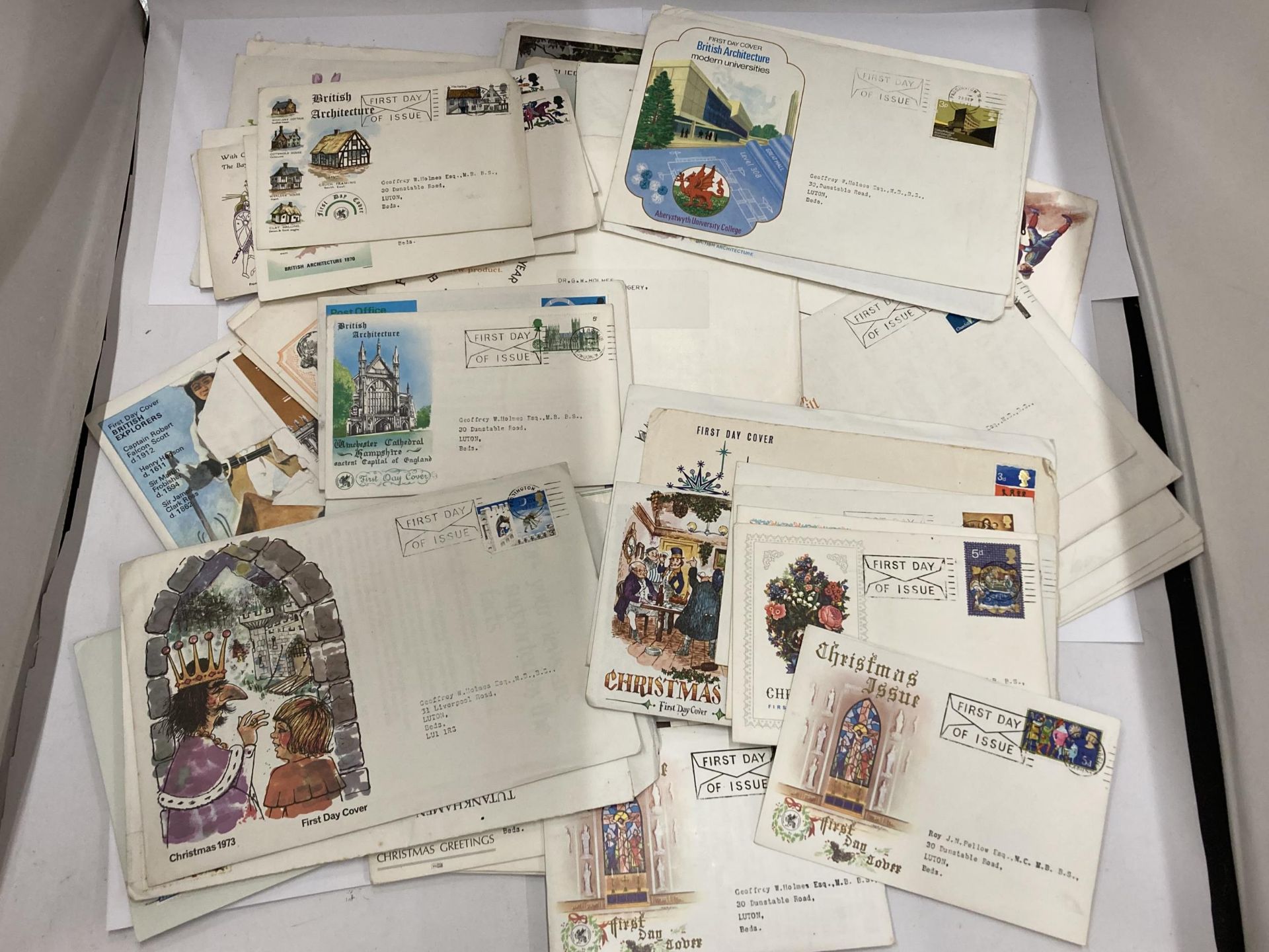 A QUANTITY OF FIRST DAY COVERS AND STAMPS TO INCLUDE SPORTS, CHRISTMAS ETC - Image 2 of 2