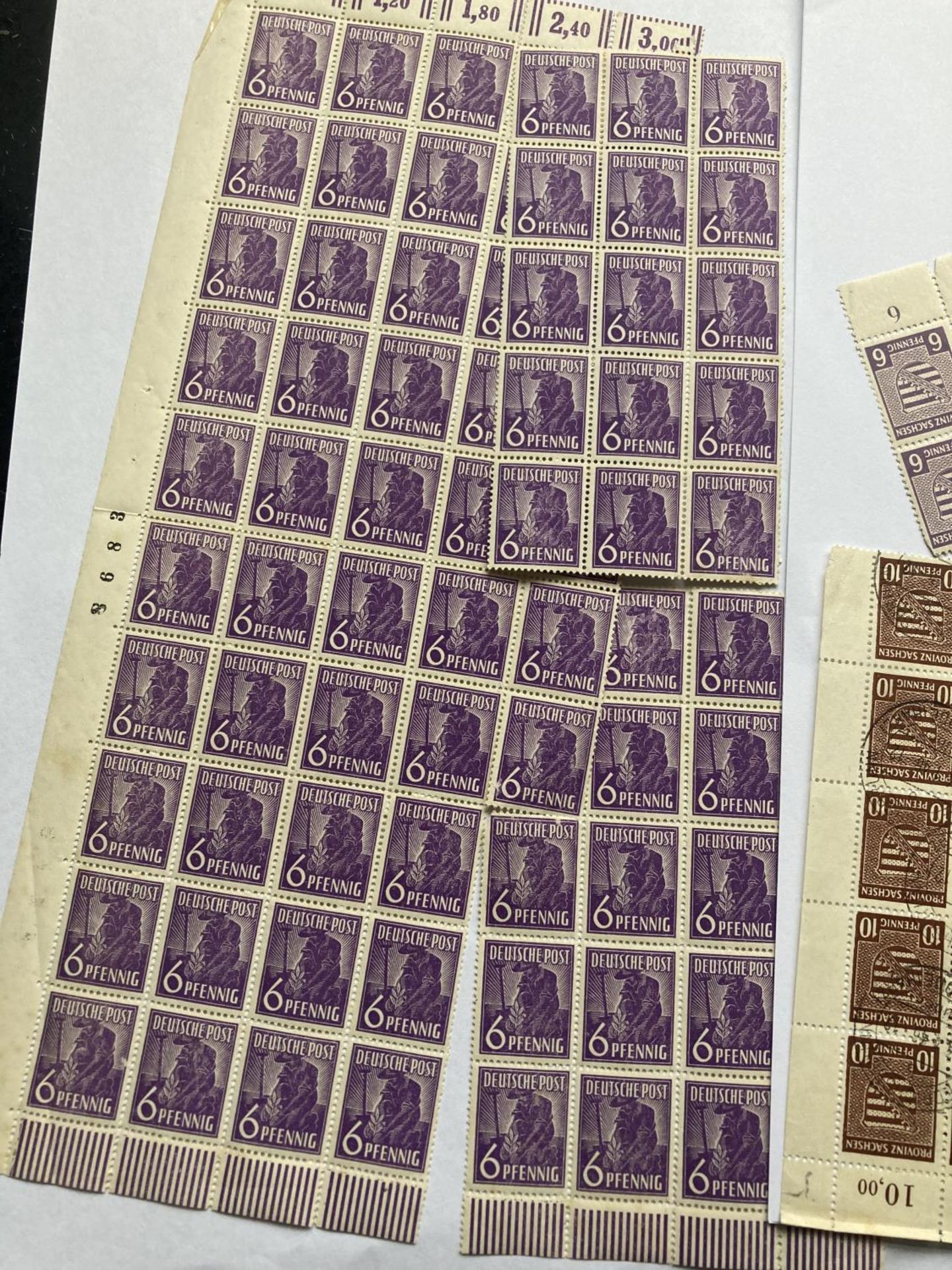 A QUANTITY OF VARIOUS GERMAN STAMPS - Image 7 of 7