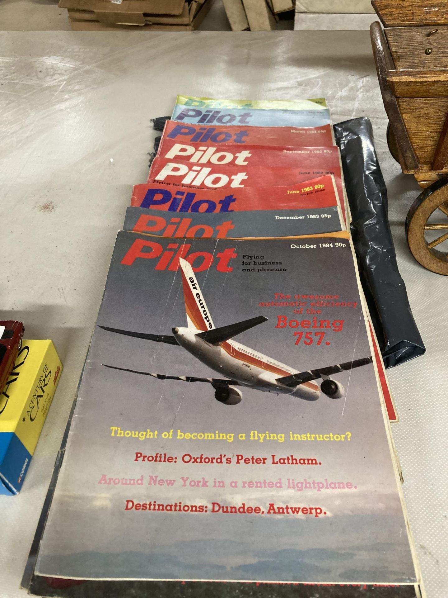 A COLLECTION OF 1980'S 'THE PILOT' MAGAZINE