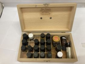 A BOXED SET OF GLENDA GOUGH PURE AROMATHERPAY ESSENTIAL OILS