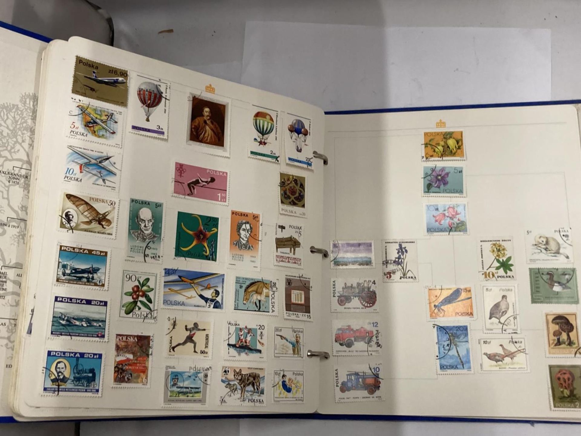 THE ROYAL FAMILY STAMP ALBUM OF WORLD STAMPS - HUNGARY, CUBA, POLAND ETC - Image 6 of 6