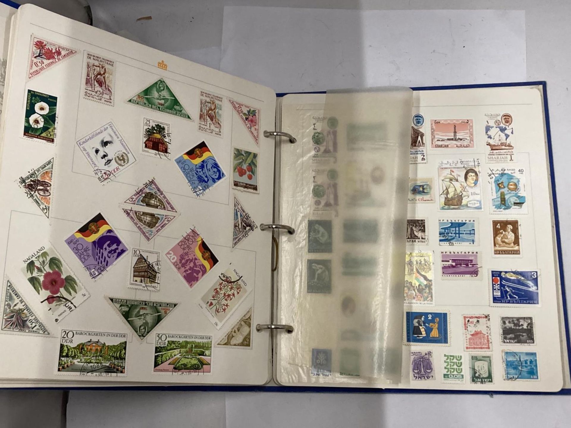 THE ROYAL FAMILY STAMP ALBUM OF WORLD STAMPS - HUNGARY, CUBA, POLAND ETC - Image 4 of 6