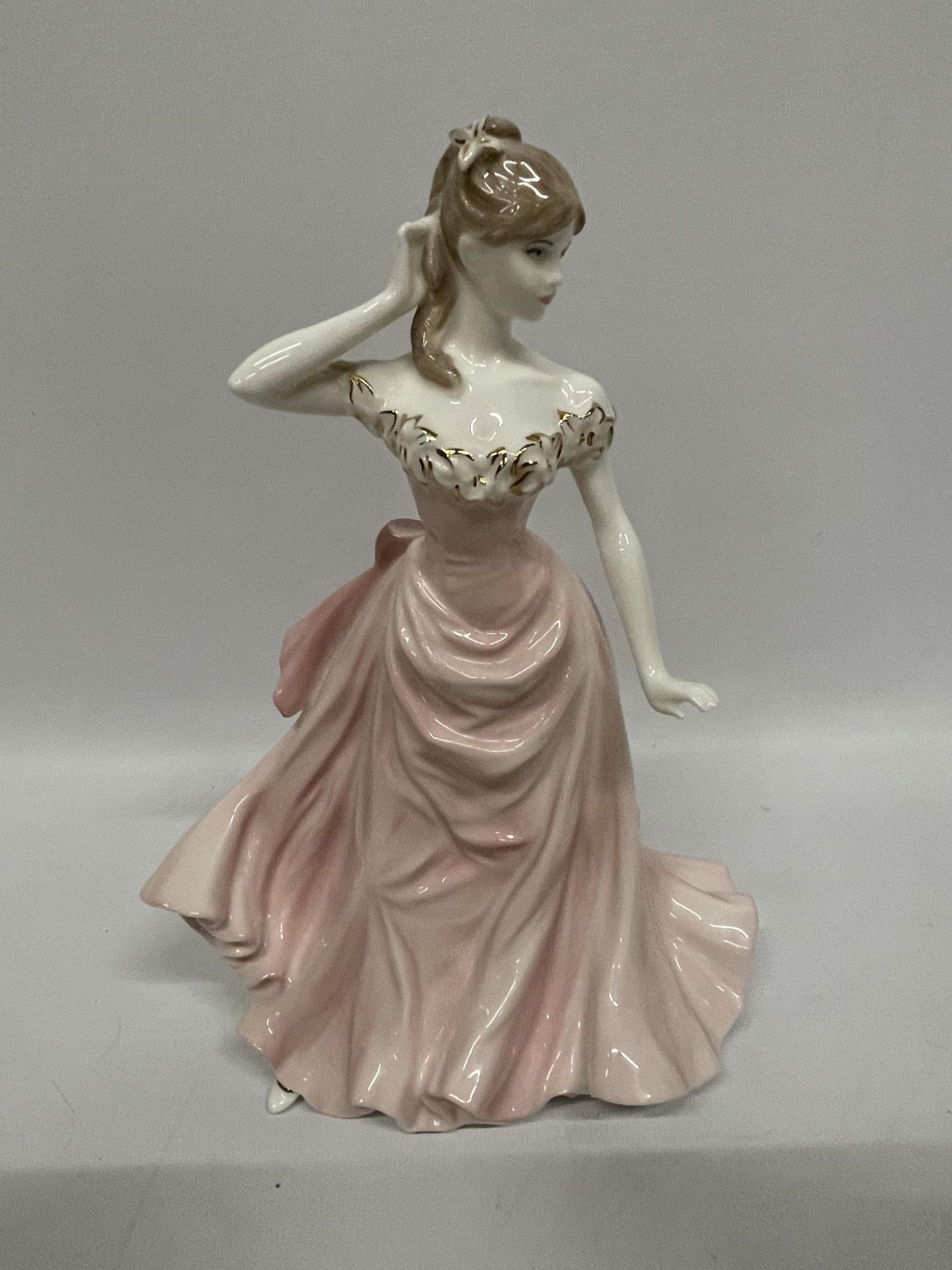 A COALPORT 'WITH THIS RING' LIMITED EDITION LADY FIGURE