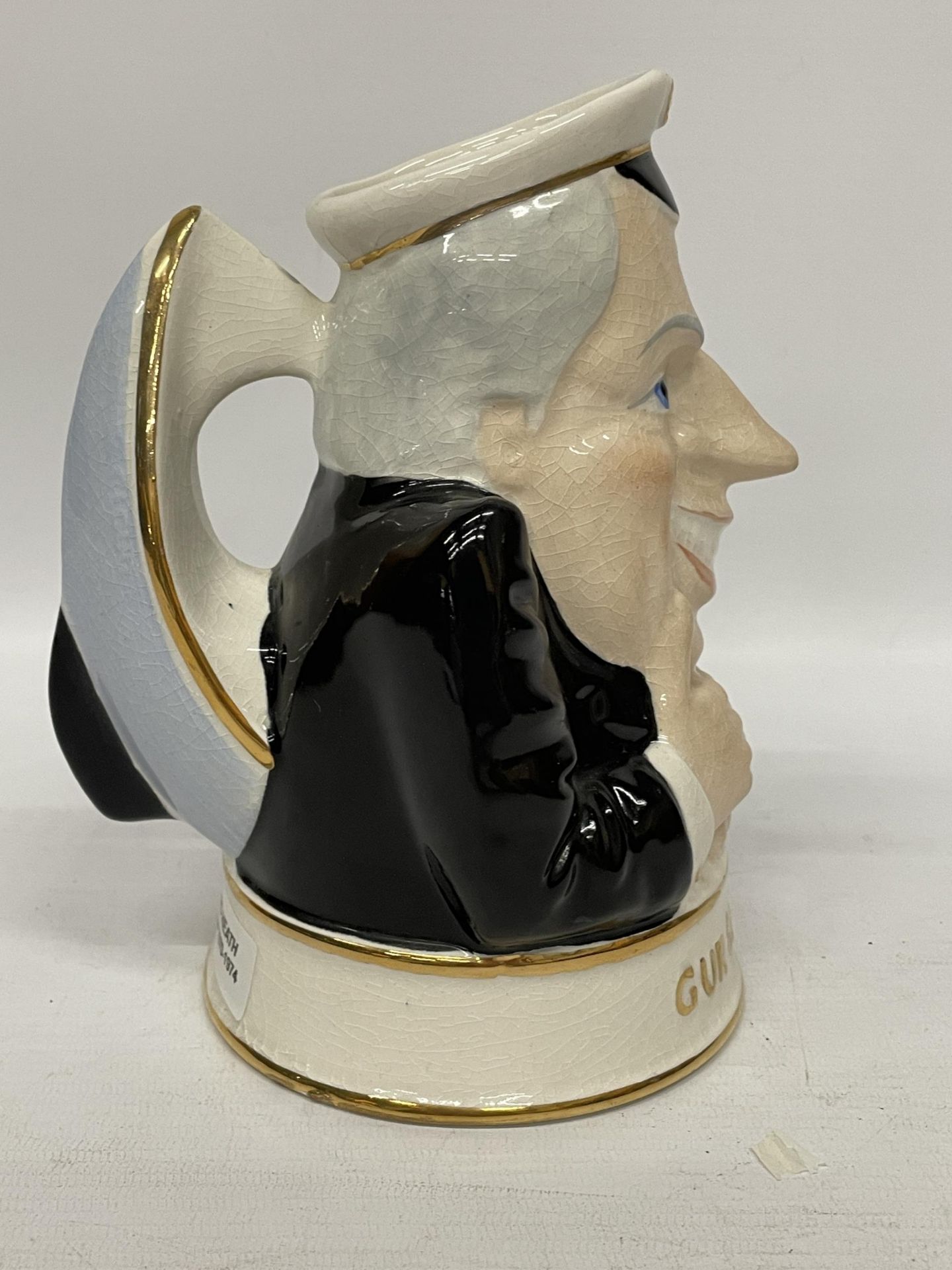 A VINTAGE PRICE AND KENSINGTON POTTERIES EDWARD HEATH 1973 GURGLING JUG, HANDLE REPRESENTS ' - Image 2 of 5