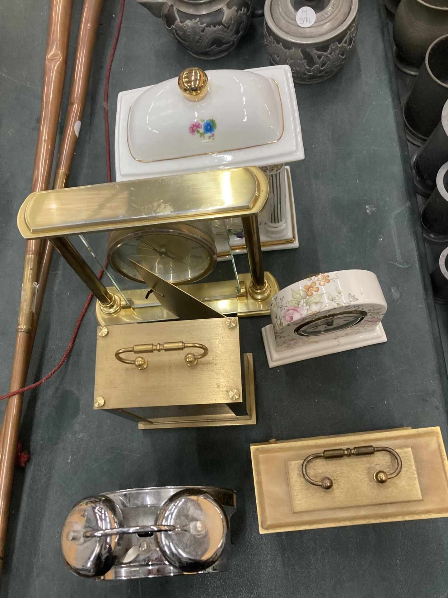 A COLLECTION OF VINTAGE CLOCKS - ACCTIM ETC - Image 2 of 5