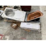 AN ASSORTMENT OF KITCHEN SINKS