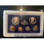 AN AUSTRALIA 1971 COIN SET OF 6 , PRISTINE CONDITION