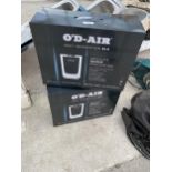 TWO BOXED O'D-AIR AIR PURIFIERS