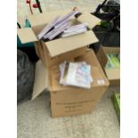 A LARGE QUANTITY OF NEW AND BOXED DIY CARD KITS