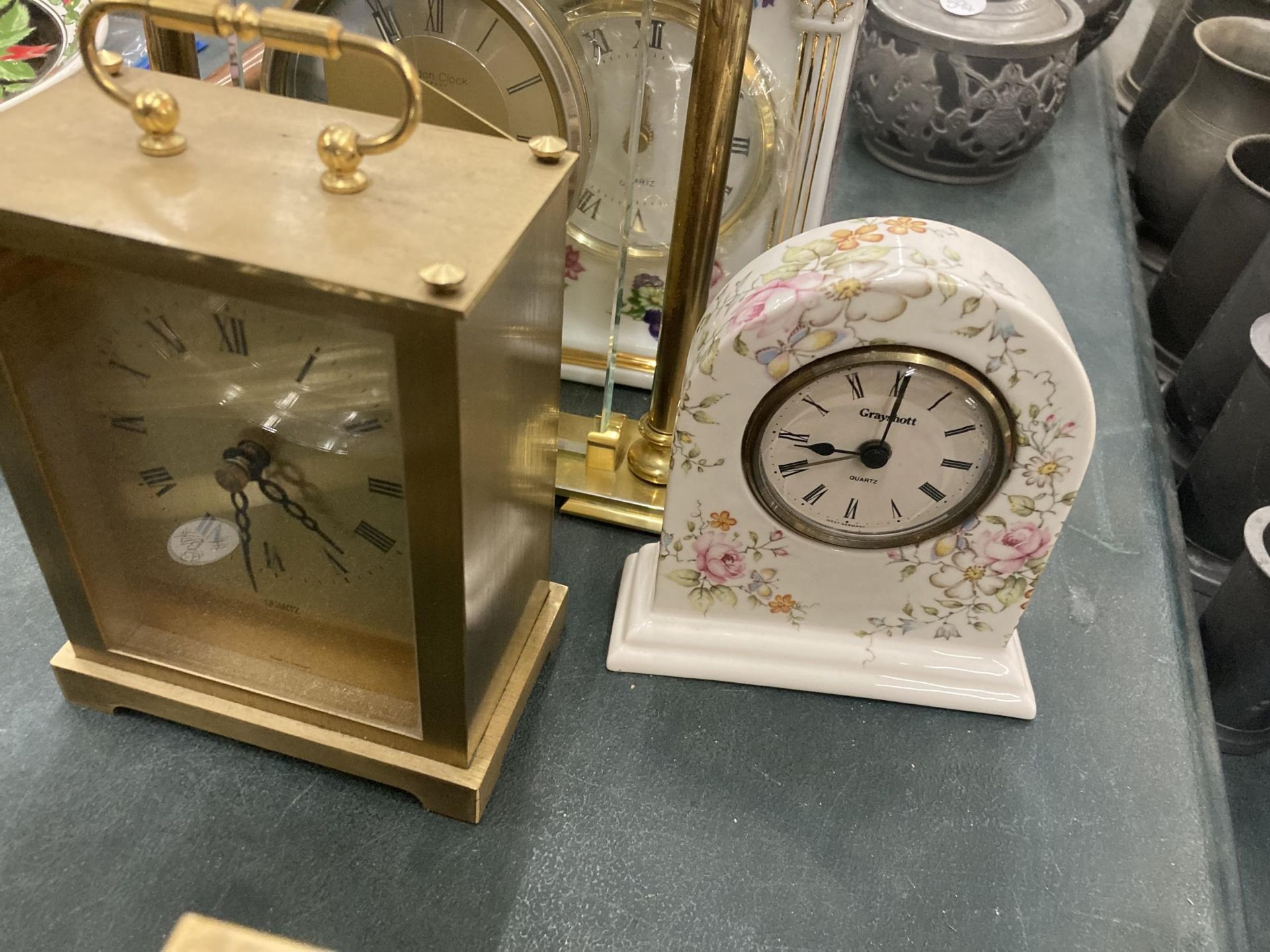A COLLECTION OF VINTAGE CLOCKS - ACCTIM ETC - Image 4 of 5