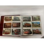 APPROXIMATELY 285 POSTCARDS RELATING TO PUBLIC TRANSPORT OUTSIDE LONDON, CARS, BIKES, COMMERCIAL,