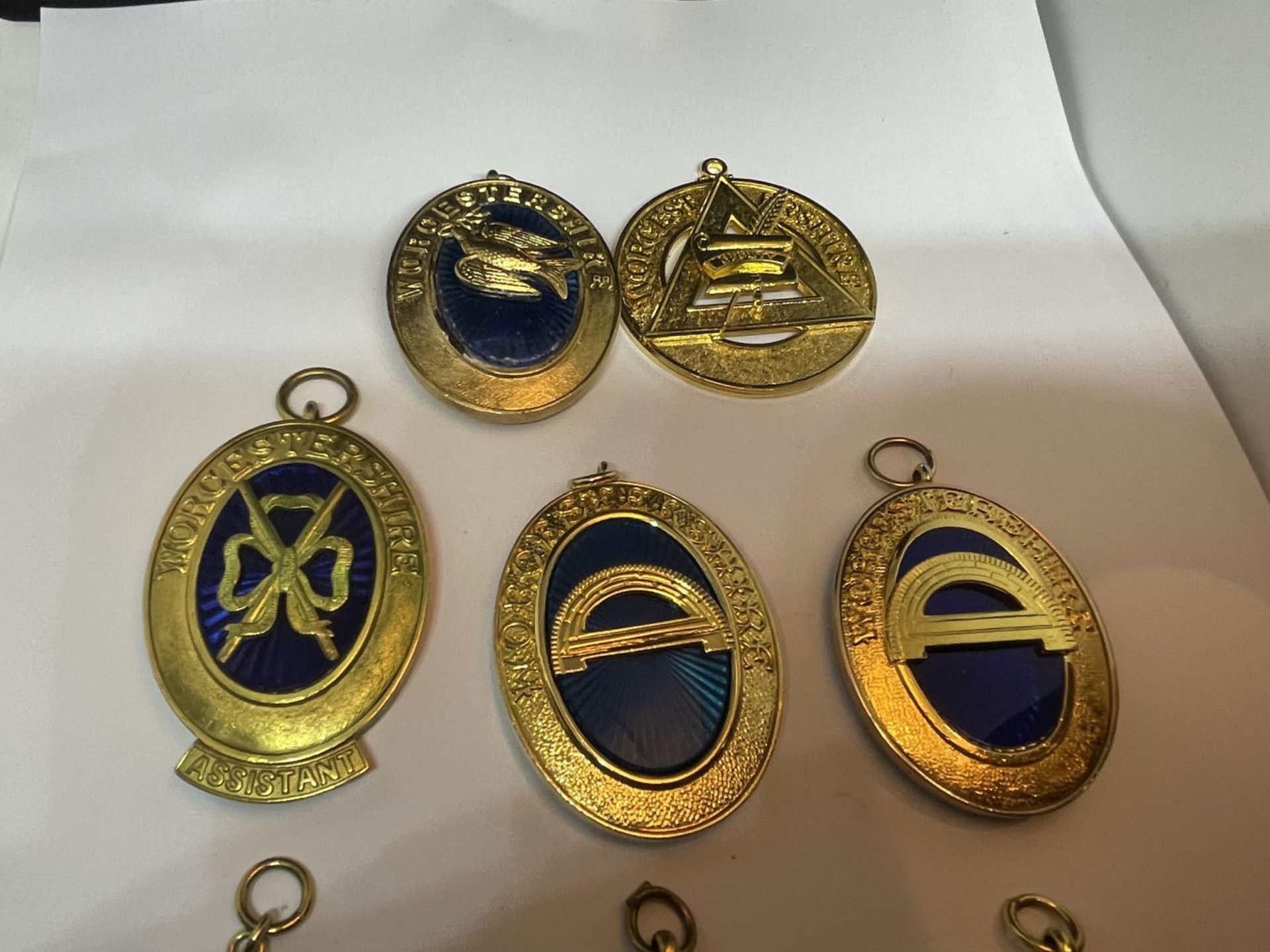 EIGHT VARIOUS MASONIC MEDALS - Image 3 of 4
