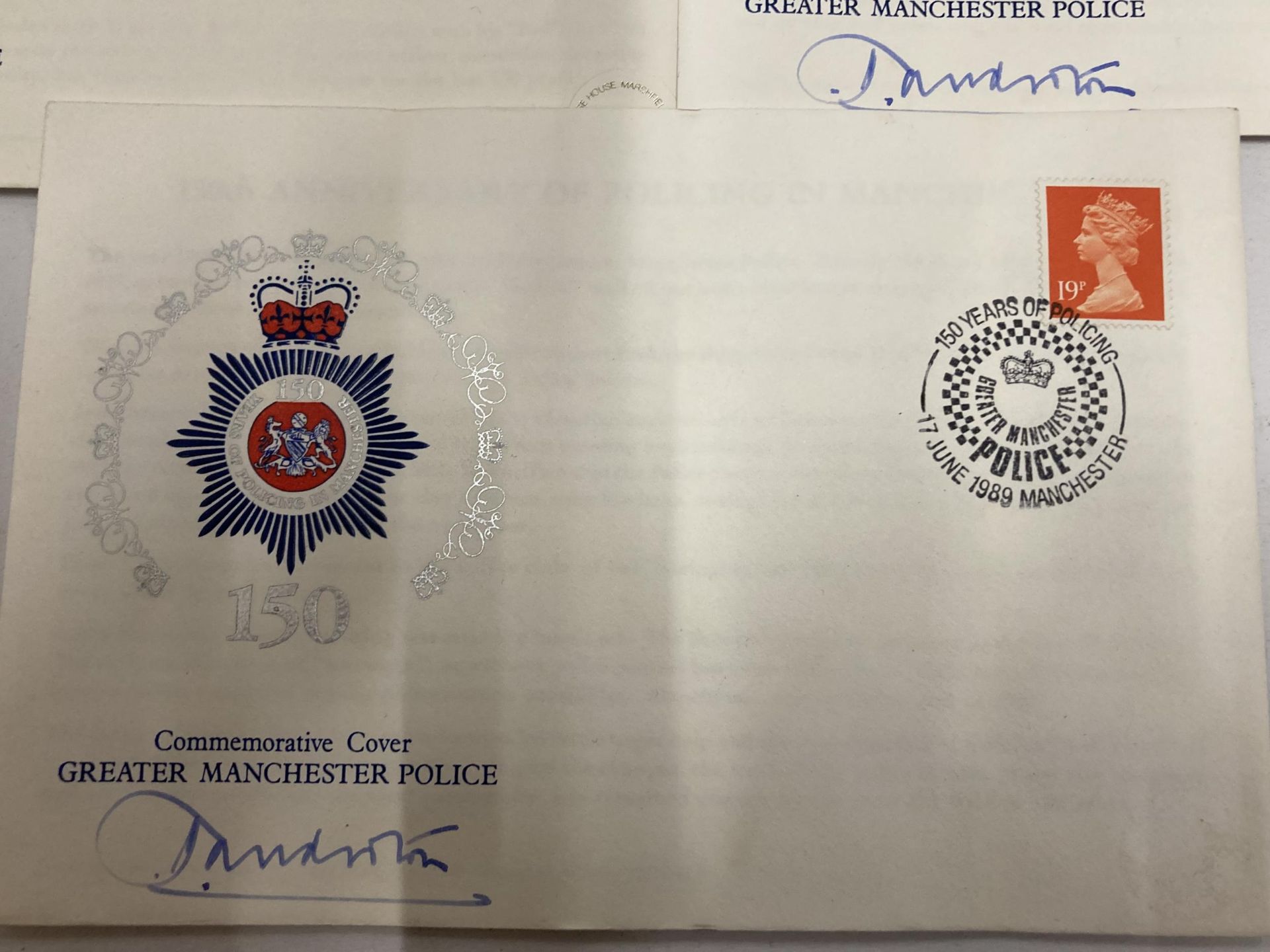 EIGHT FIRST DAY COVERS TO INCLUDE 1979 CELEBRATING 150 YEARS OF MODERN POLICING AND FOUR 1989 - Image 3 of 5