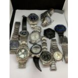 A LARGE QUANTITY OF WRIST WATCHES