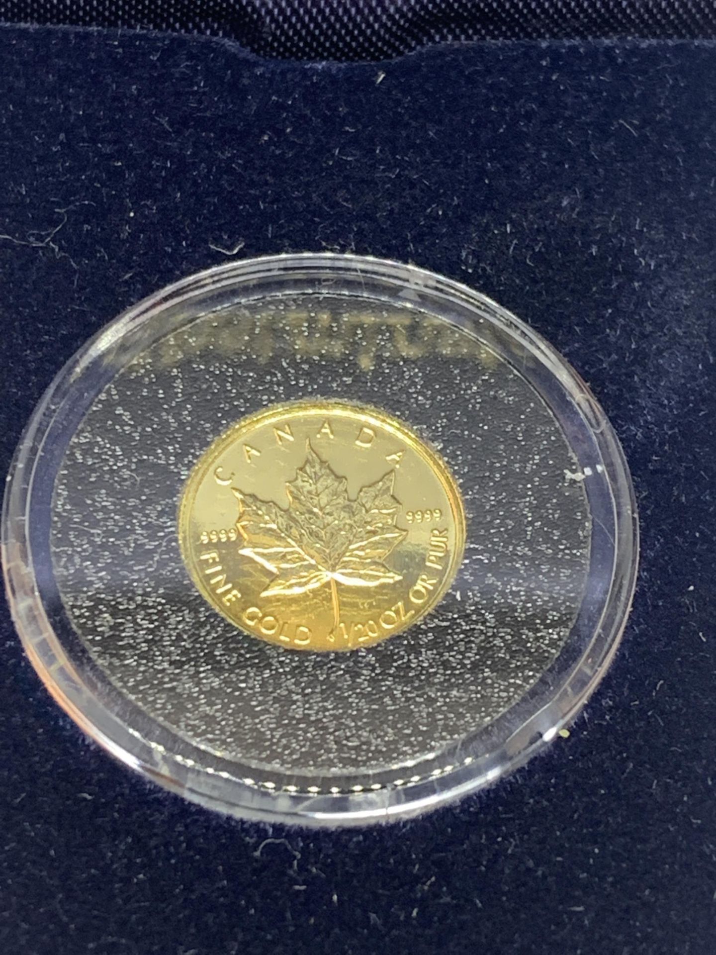 A CANADA 1993 1/20OZ MAPLE LEAF GOLD $1 COIN - Image 2 of 3