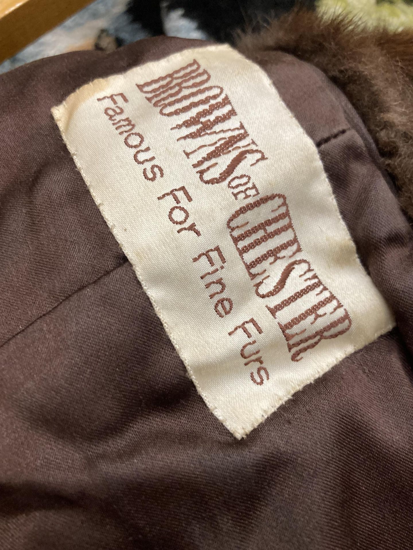 A VINTAGE 'BROWNS OF CHESTER' FUR STOLE - Image 2 of 2