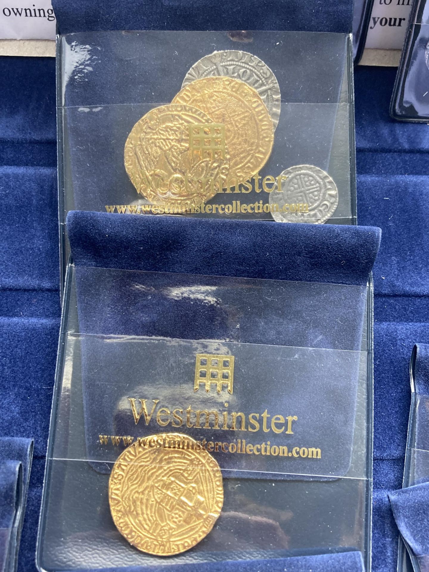 .THE WESTMINSTER COLLECTION OF REPLICA COINS IN A PRESENTATION CASE - Bild 5 aus 6