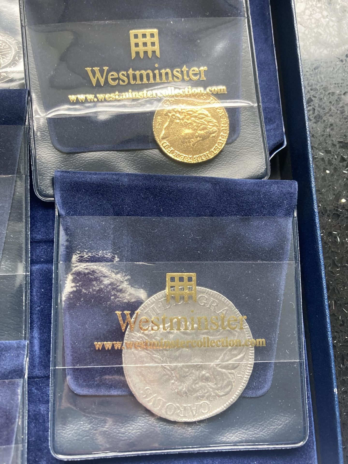 .THE WESTMINSTER COLLECTION OF REPLICA COINS IN A PRESENTATION CASE - Bild 4 aus 6