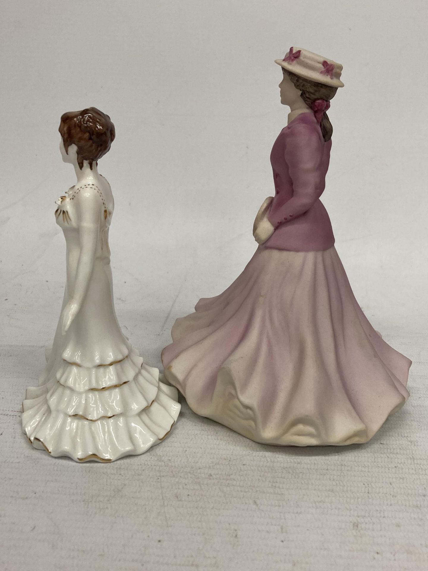 TWO COALPORT FIGURINES "CRYSTAL" AND "BEAU MONDE ON COURT" - Image 3 of 4