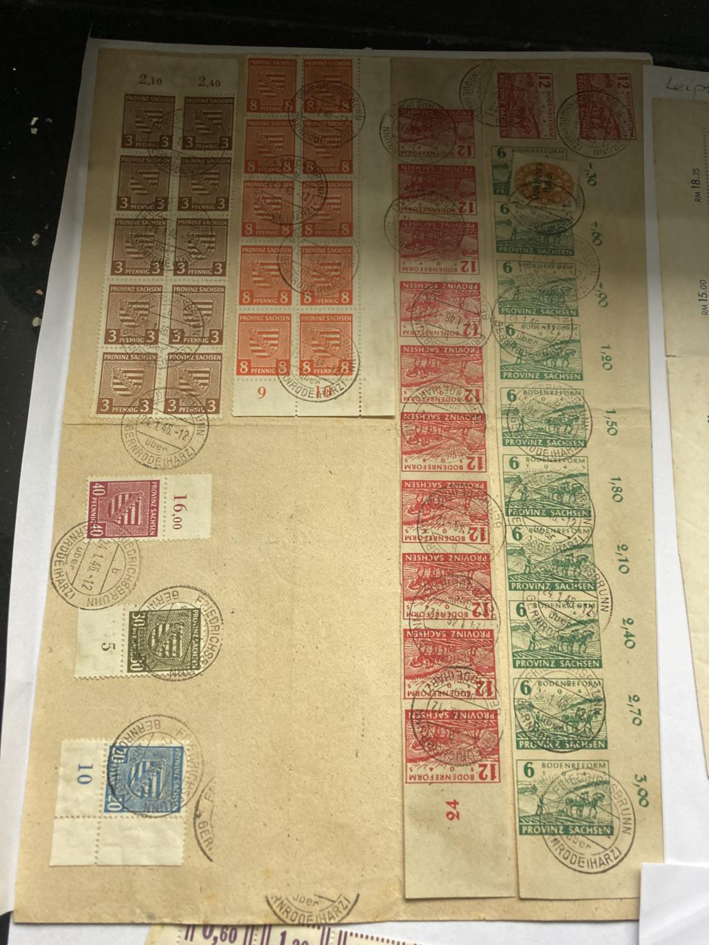 A QUANTITY OF VARIOUS GERMAN STAMPS - Image 4 of 7