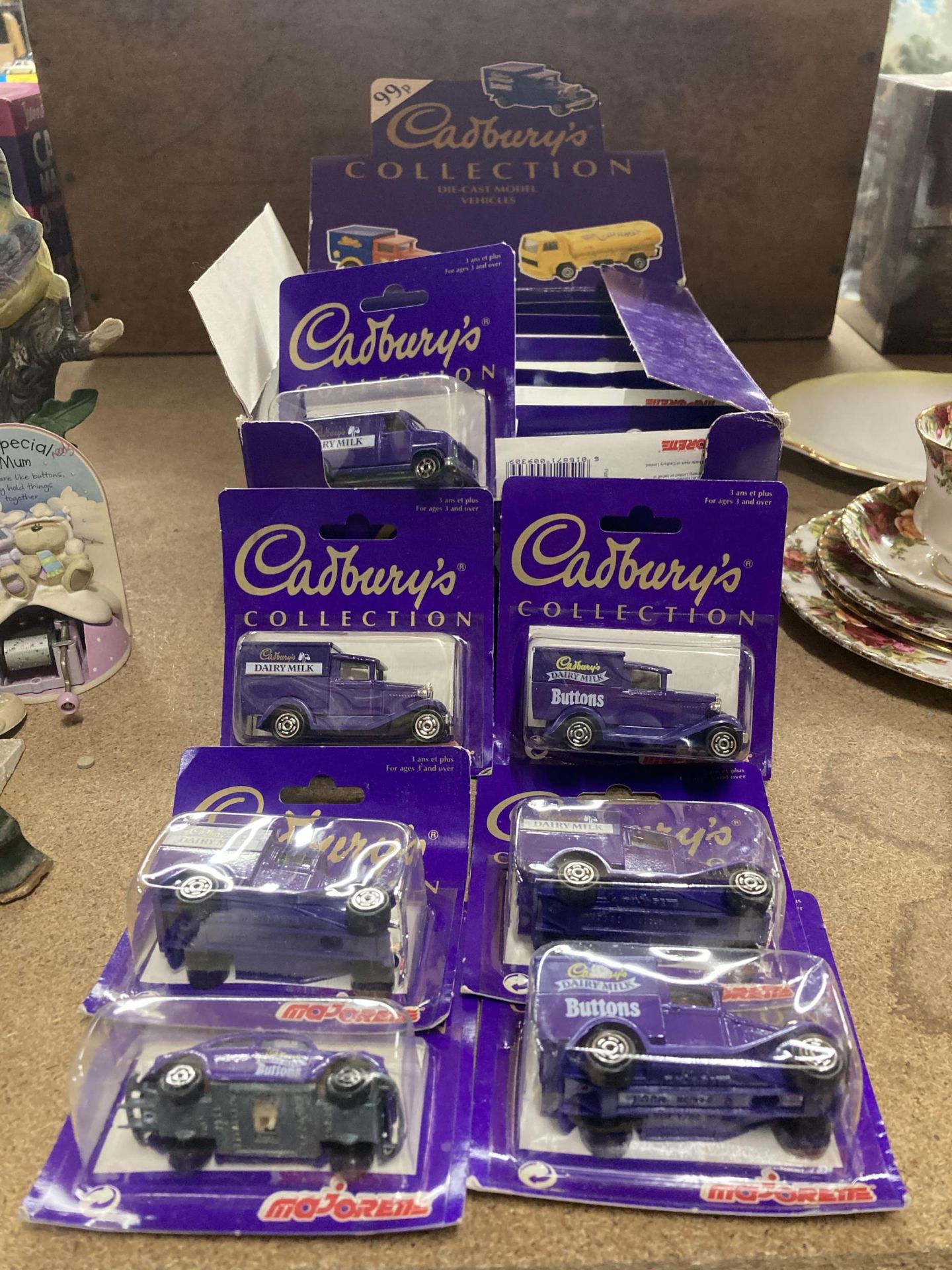 A GROUP OF CADBURY COLLECTION MODEL VANS