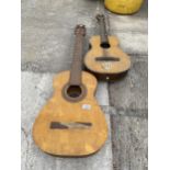 TWO CHILDS ACOUSTIC GUITARS