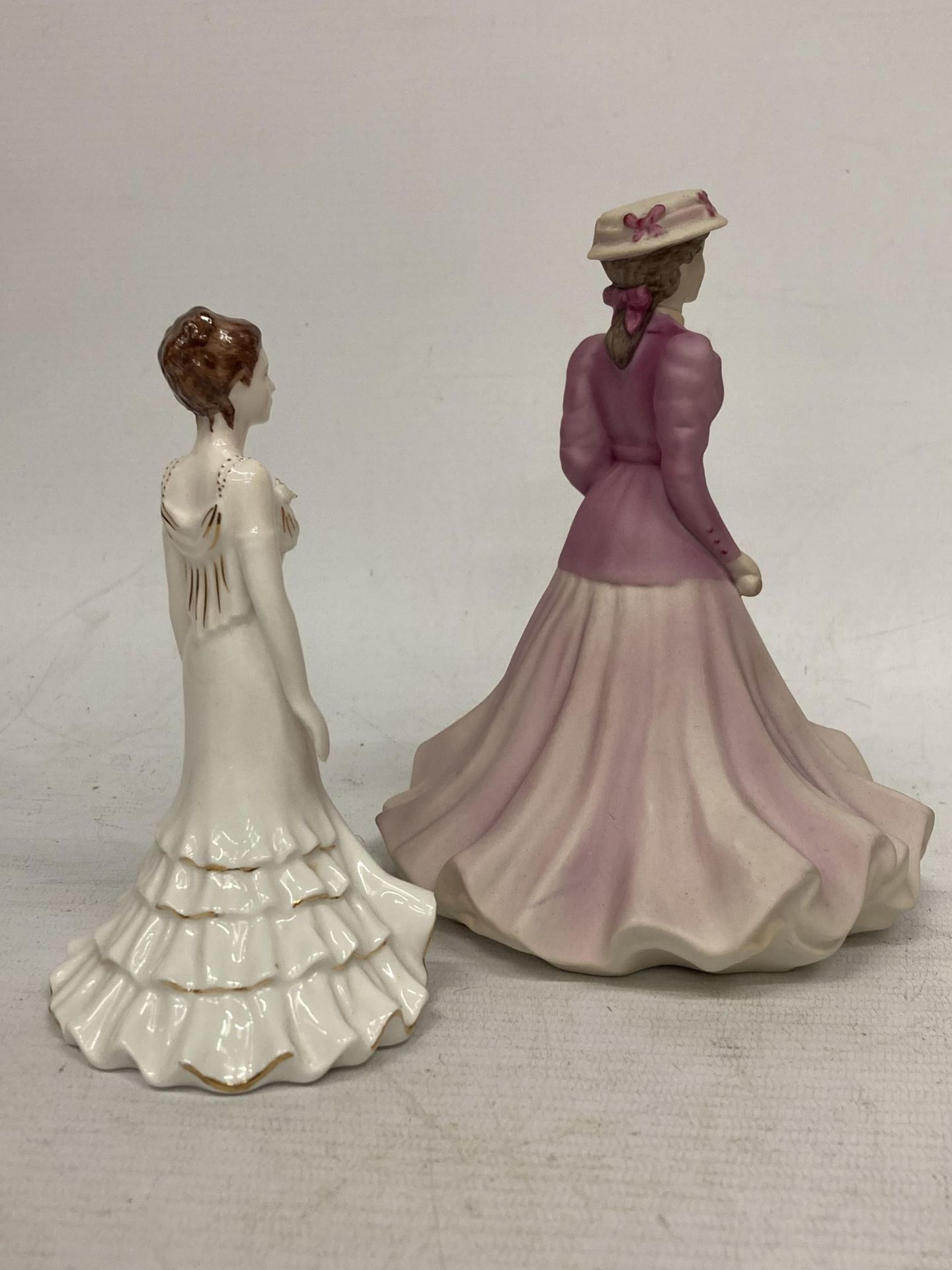 TWO COALPORT FIGURINES "CRYSTAL" AND "BEAU MONDE ON COURT" - Image 2 of 4