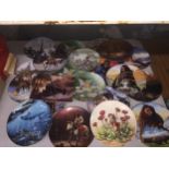 A LARGE QUANTITY OF CABINET PLATES - APPROX 20 IN TOTAL