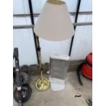 AN EASYLIFE HALOGEN HEATER AND A LAMP