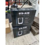 TWO AS NEW AND BOXED O'D-AIR AIR PURIFIERS